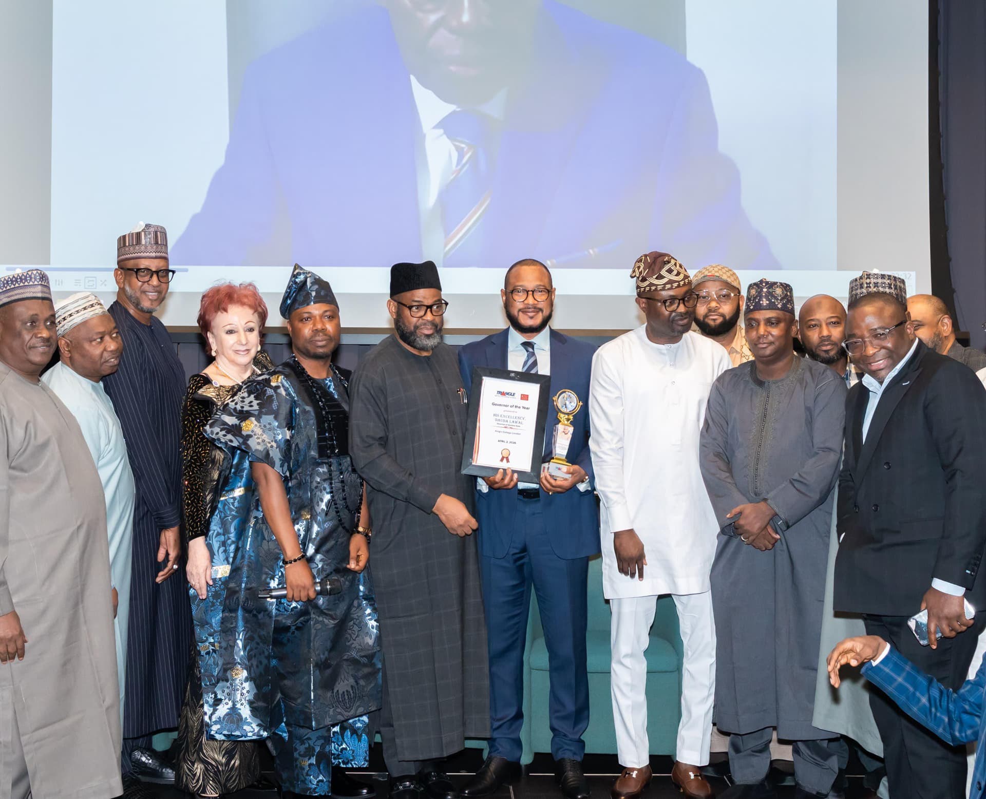 Zamfara Gov, Dauda Lawal, Wins ‘Face of Africa Governor of the Year’ Award in London