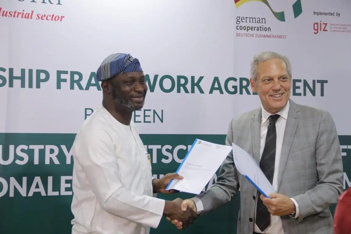 Bank of Industry Partners German International Agency To Drive Sustainable Business Growth