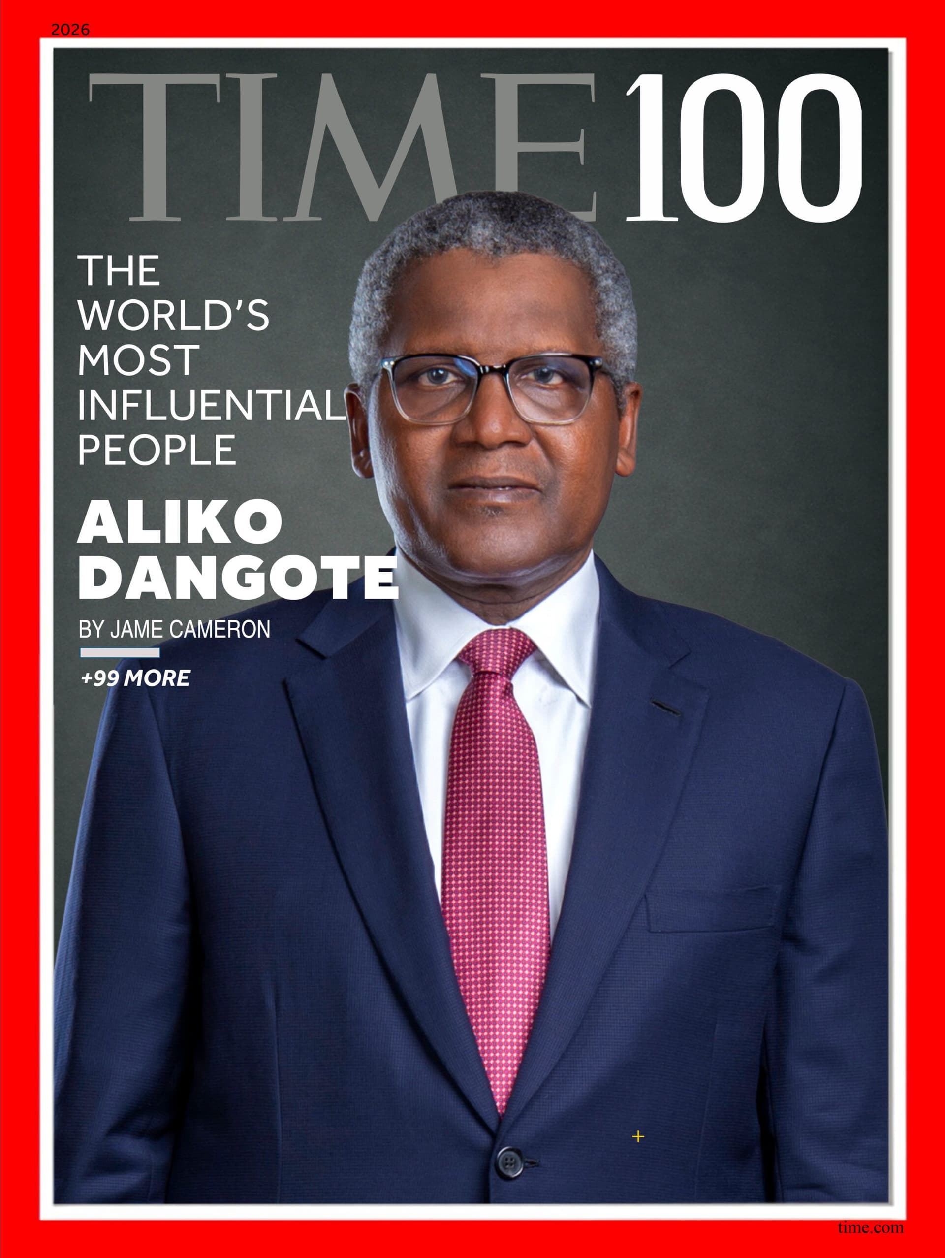 Dangote, Pope Leo XIV, Trump, Xi Jinping, others Named in TIME 100 Most Influential People for 2026